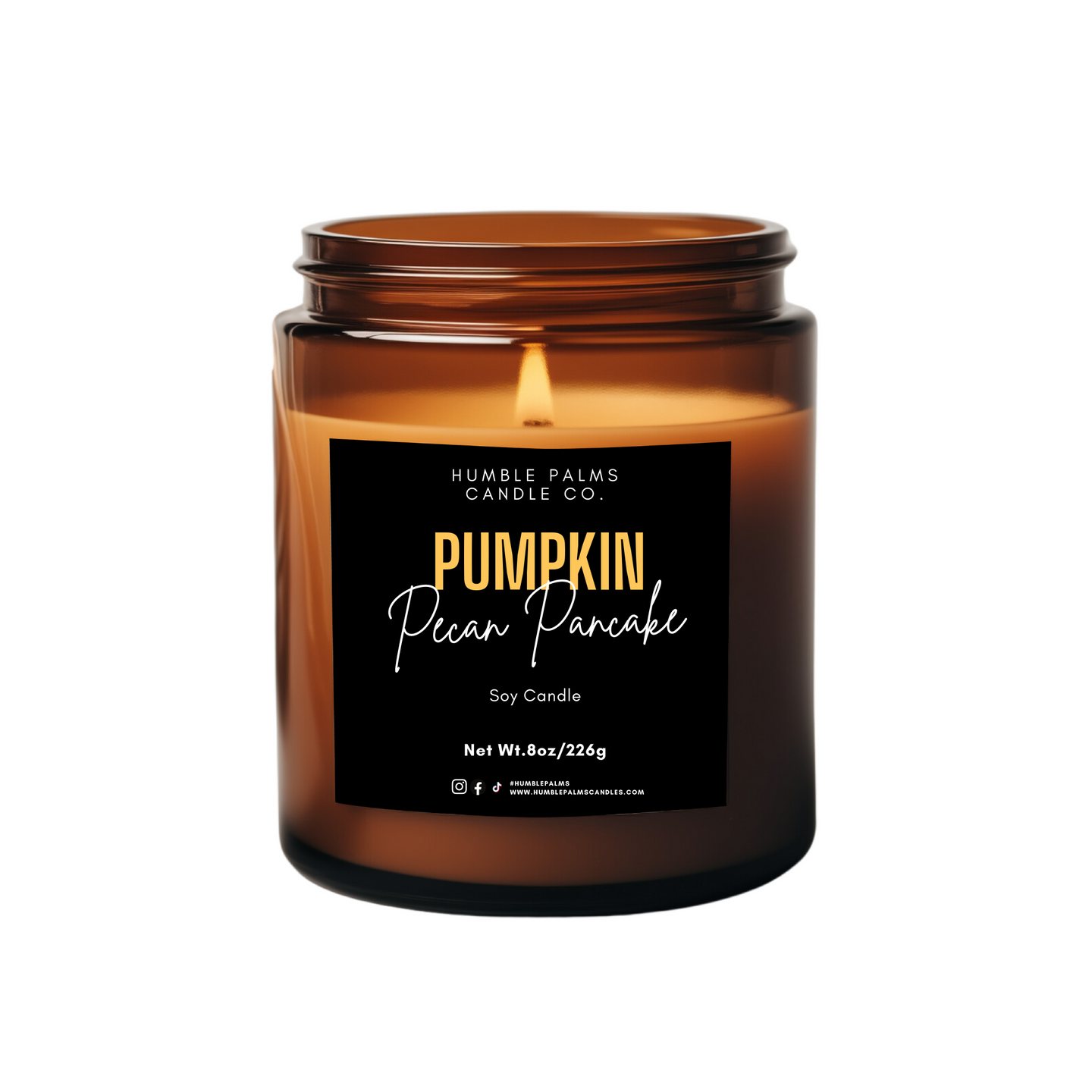 Pumpkin Pecan Pancakes Soy Candle