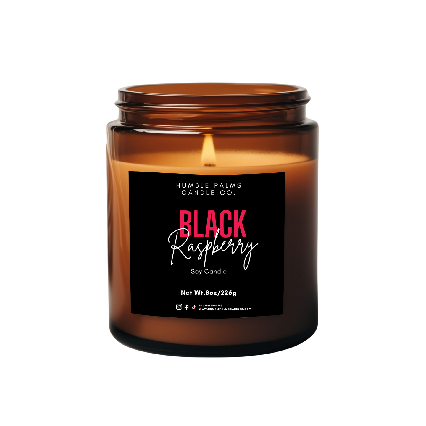 Black Raspberry Soy Candle